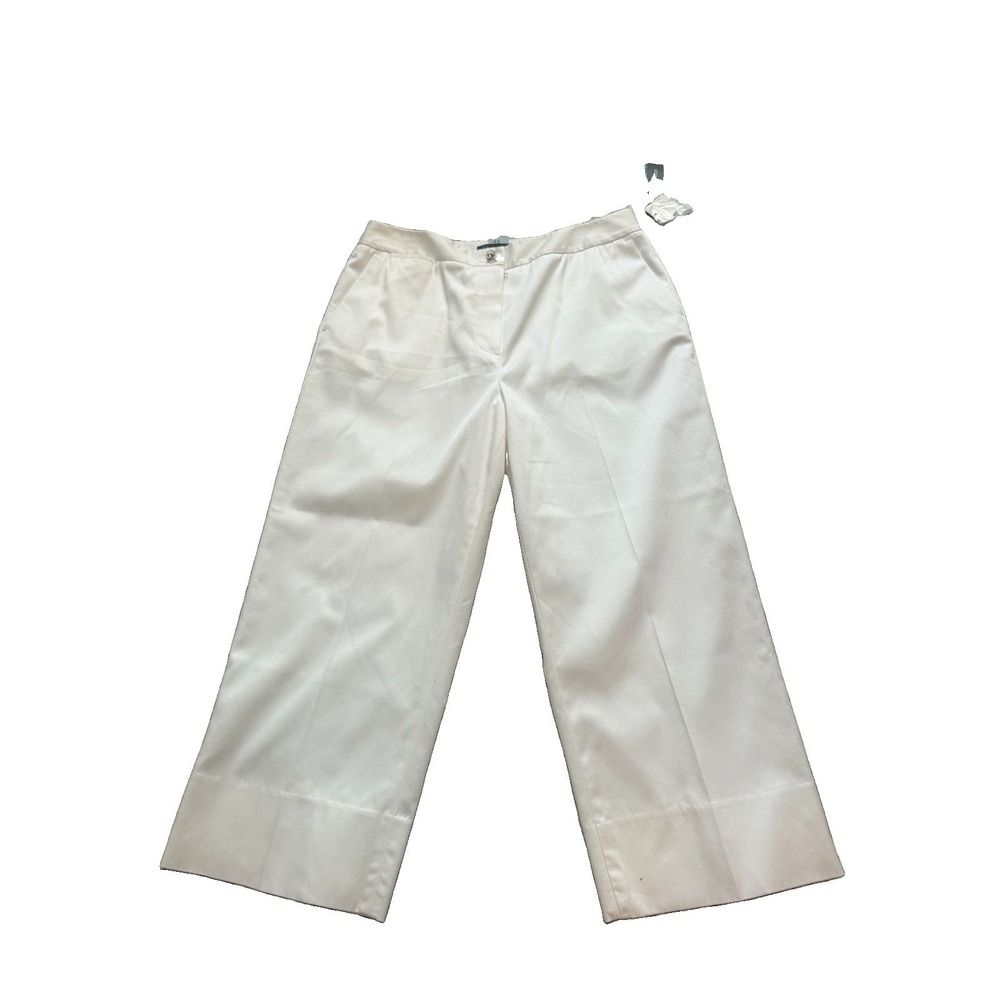 Vintage Foxcroft Capri Deadstock White Business NWT Size 12